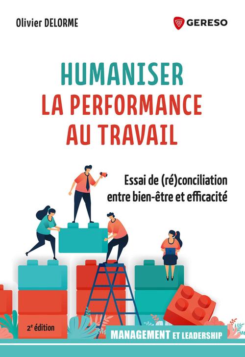 Couverture ebook de Humaniser la performance au travail, de Olivier Delorme