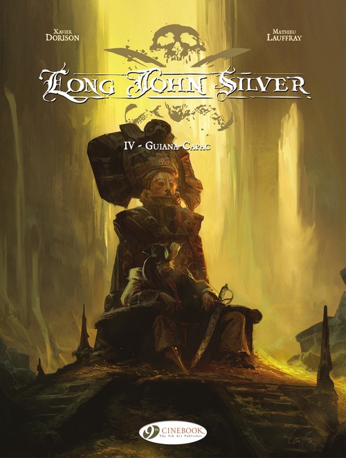 ebook cover of Long John Silver - Volume 4 - Guiana-Capac, by Xavier Dorison, Mathieu Lauffray