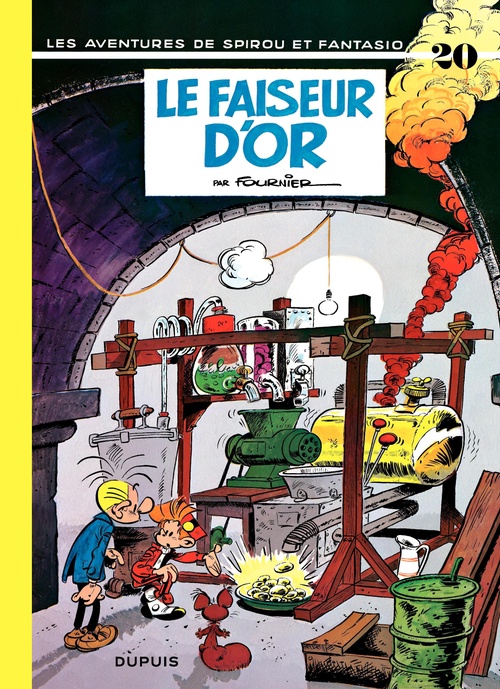 ebook cover of Spirou et Fantasio - Tome 20 - Le Faiseur d'Or, by Jean-Claude Fournier