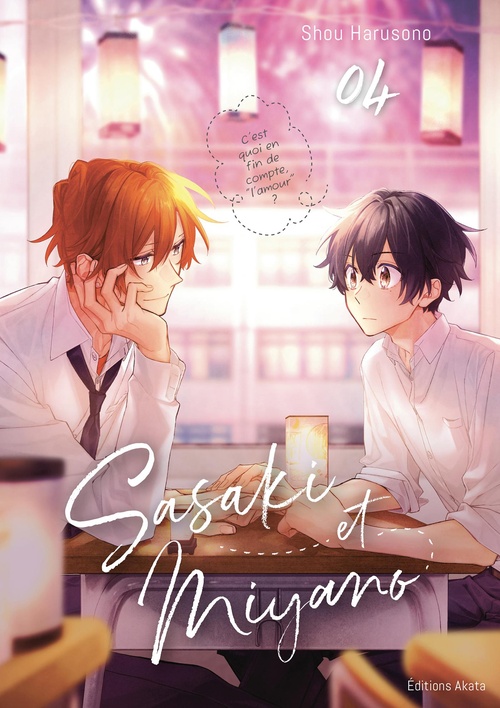 Couverture ebook de Sasaki et Miyano - Tome 4 (VF), de Shou Harusono