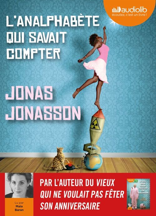 Couverture audiobook de L'Analphabète qui savait compter, de Jonas Jonasson