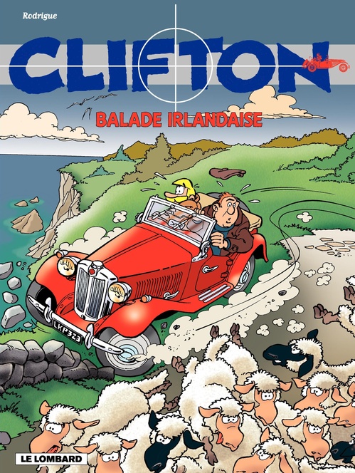 Couverture ebook de Clifton - tome 21 - La Balade irlandaise, de Michel Rodrigue
