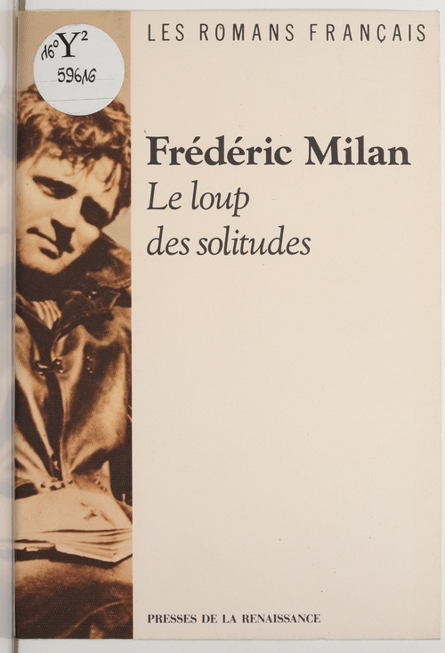 Couverture ebook de Le Loup de solitudes, de Frédéric Milan