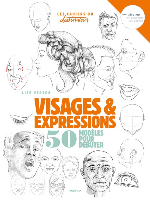 Couverture ebook de Visages & expressions, de Lise Herzog
