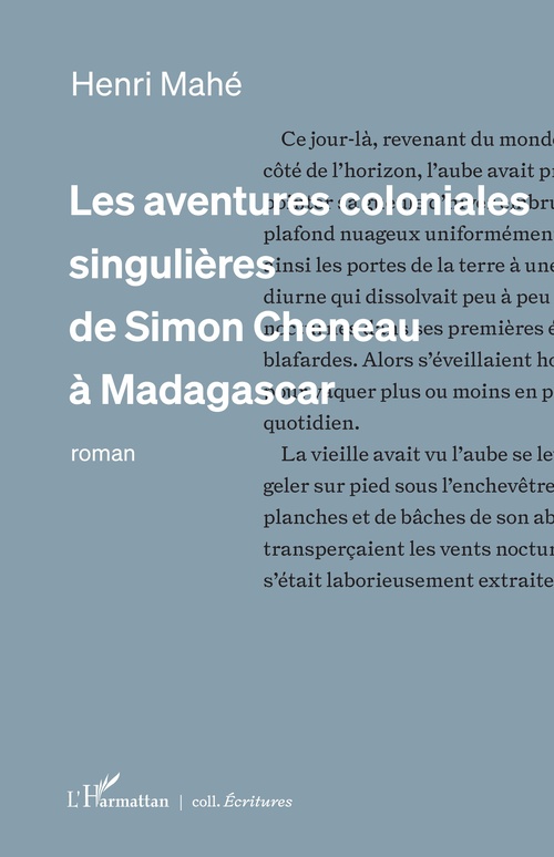 Couverture ebook de Les aventures coloniales singulières de Simon Cheneau à Madagascar, de Henri Mahé