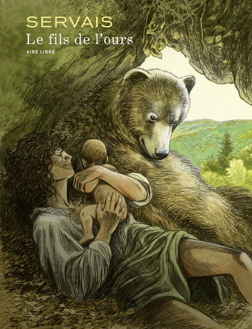 Couverture ebook de Le fils de l'ours, de Servais