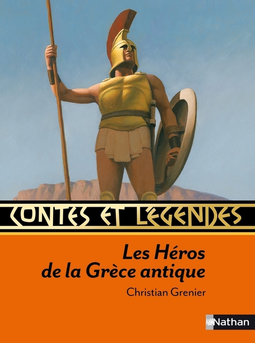 Couverture ebook de C&r des heros grece antique, de Christian Grenier