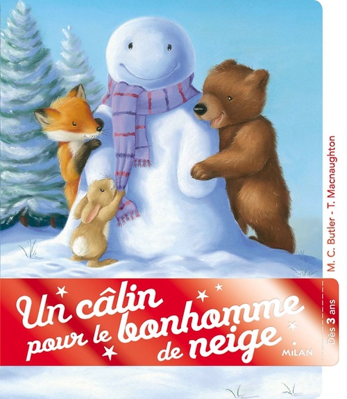 Couverture ebook de Un câlin pour le bonhomme de neige, de M. Christina Butler