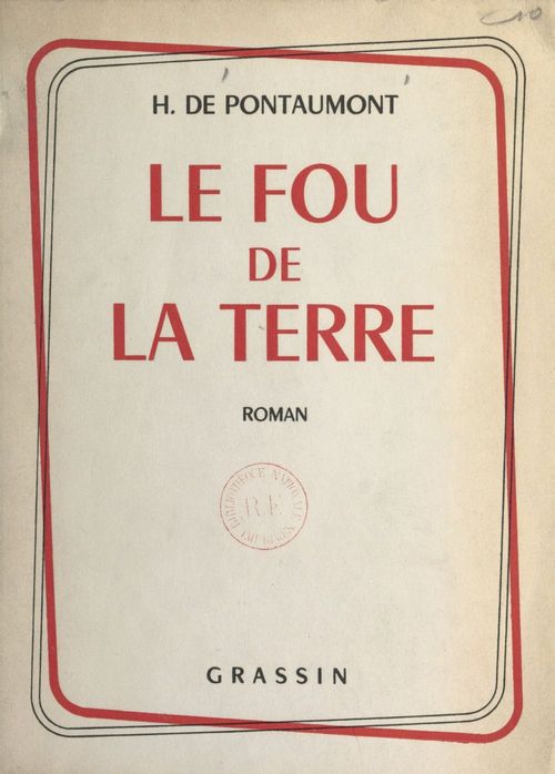 ebook cover of Le fou de la terre, by Henri De Pontaumont