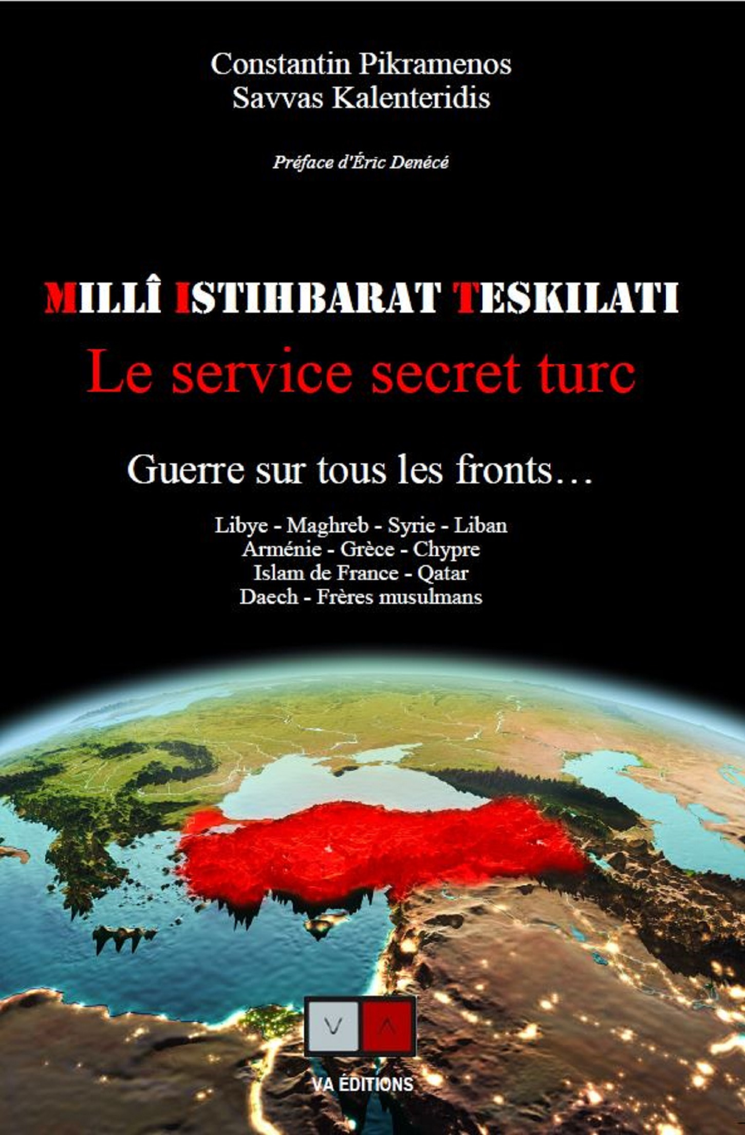 ebook cover of MIT - Le Service secret turc, by Savvas Kalenteridis, Constantin Pikramenos