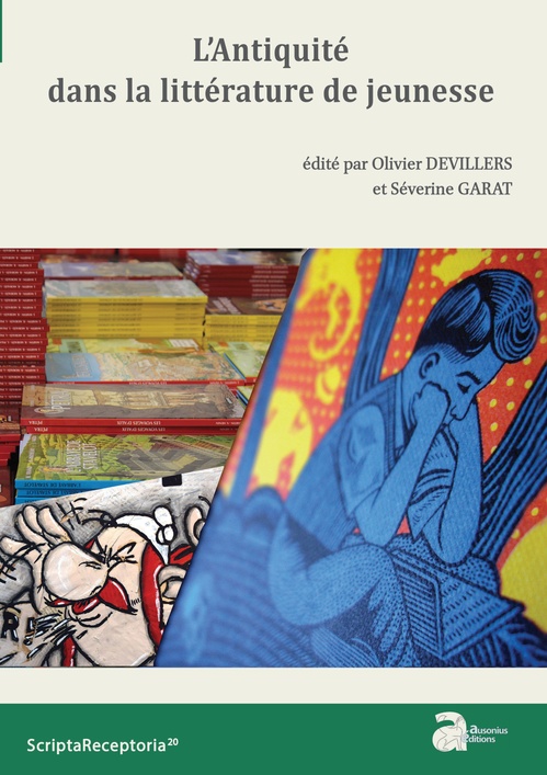 Couverture ebook de L'Antiquité dans la littérature de jeunesse, de