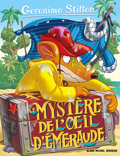 Couverture ebook de Le Mystère de l'oeil d'émeraude, de Geronimo Stilton