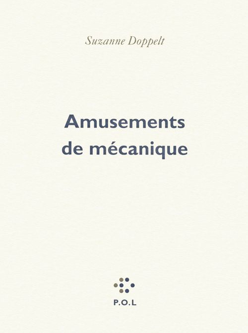Couverture ebook de Amusements de mécanique, de Suzanne Doppelt