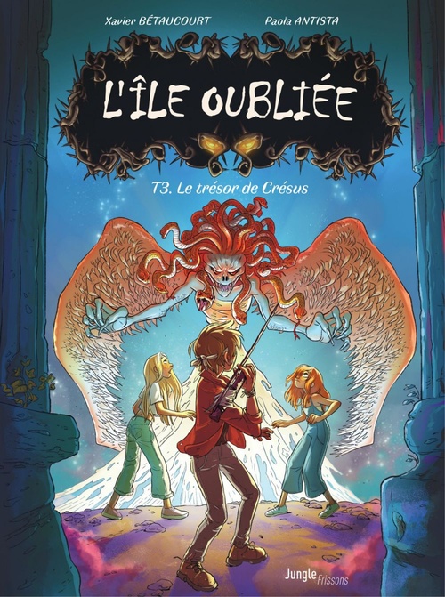 ebook cover of L'Île oubliée - Tome 3 - Le trésor de Crésus, by Xavier Bétaucourt