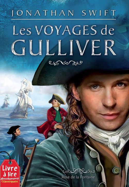 ebook cover of Les Voyages de Gulliver, by Jonathan Swift