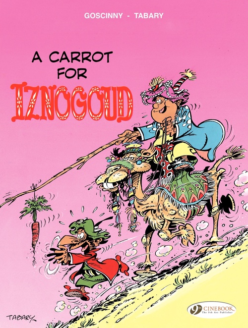 Couverture ebook de Iznogoud - Volume 5 - a carrot for Iznogoud, de René Goscinny, Jean Tabary