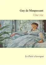 ebook cover of Une vie, by Guy de Maupassant