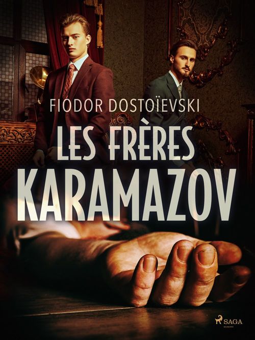 Couverture ebook de Les Frères Karamazov, de Fiodor Dostoievski