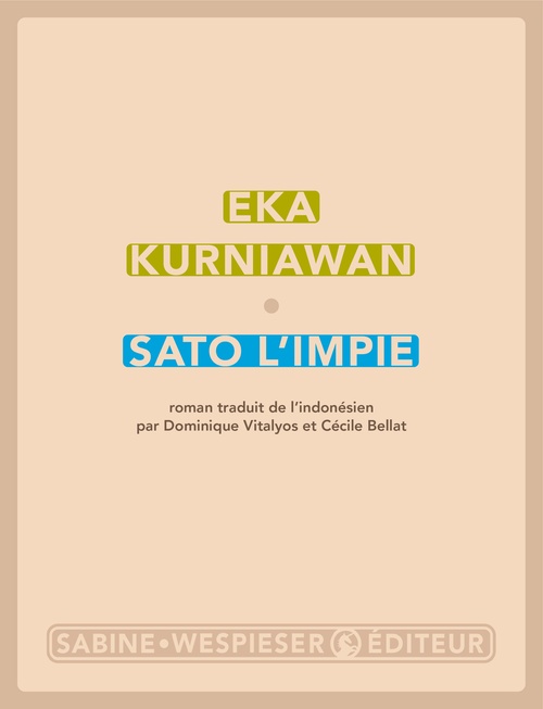 ebook cover of Sato l'impie, by Eka Kurniawan