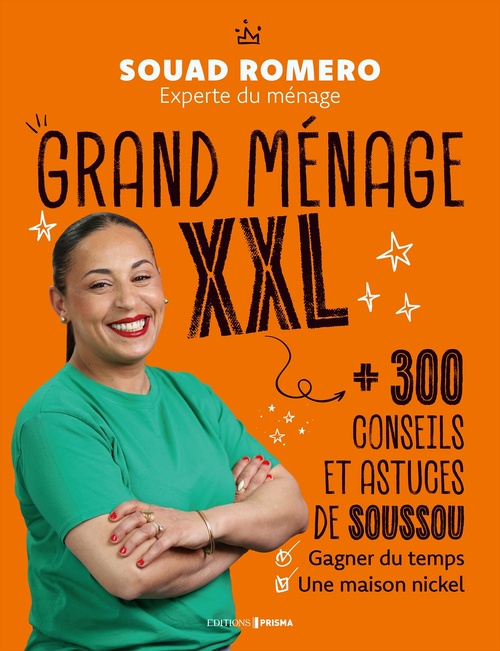 Couverture ebook de Grand ménage XXL, de Souad Romero