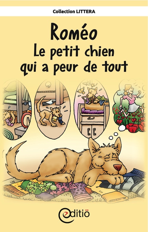 ebook cover of Roméo - Le petit chien qui a peur de tout, by Andree Thibeault