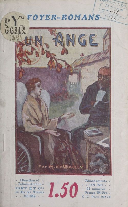 Couverture ebook de Un ange !, de Marie De Wailly