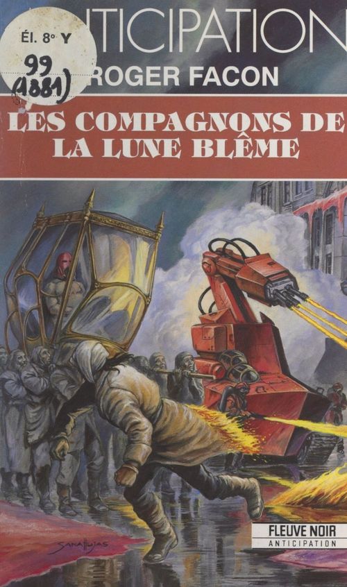 Couverture ebook de Les compagnons de la lune blême, de Roger Facon