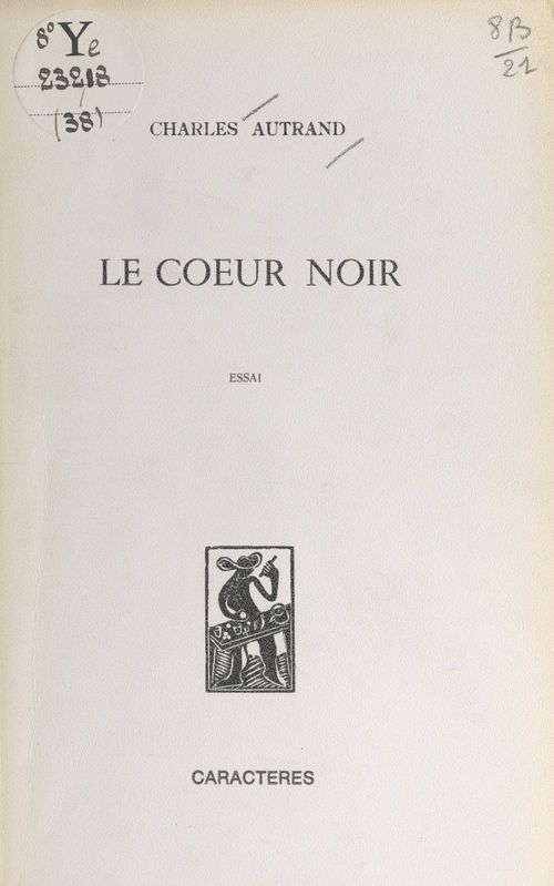 Couverture ebook de Le coeur noir, de Charles Autrand