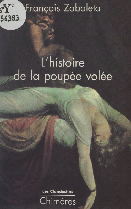 Couverture ebook de L'histoire de la poupée volée, de Francois Zabaleta