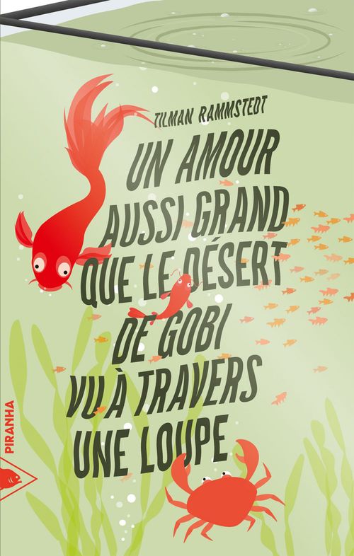 Couverture ebook de Un amour aussi grand que le désert de Gobi vu à travers une loupe, de Tilman Rammstedt