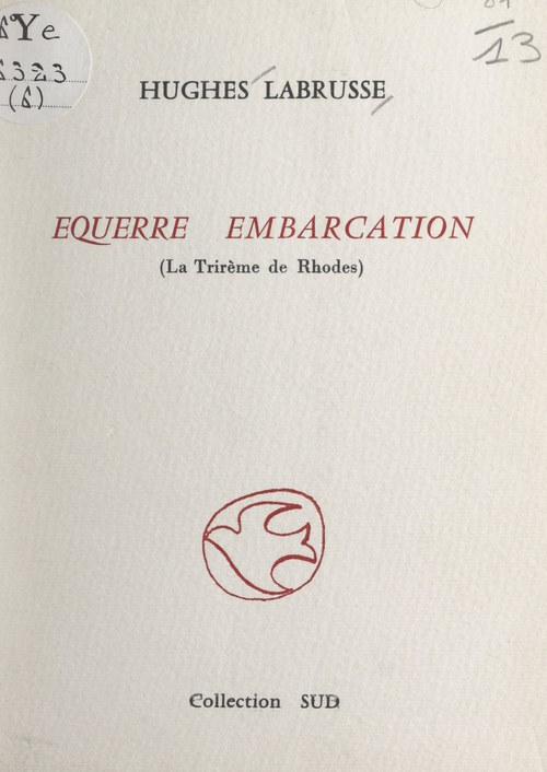 Couverture ebook de Équerre embarcation, de Hughes Labrusse