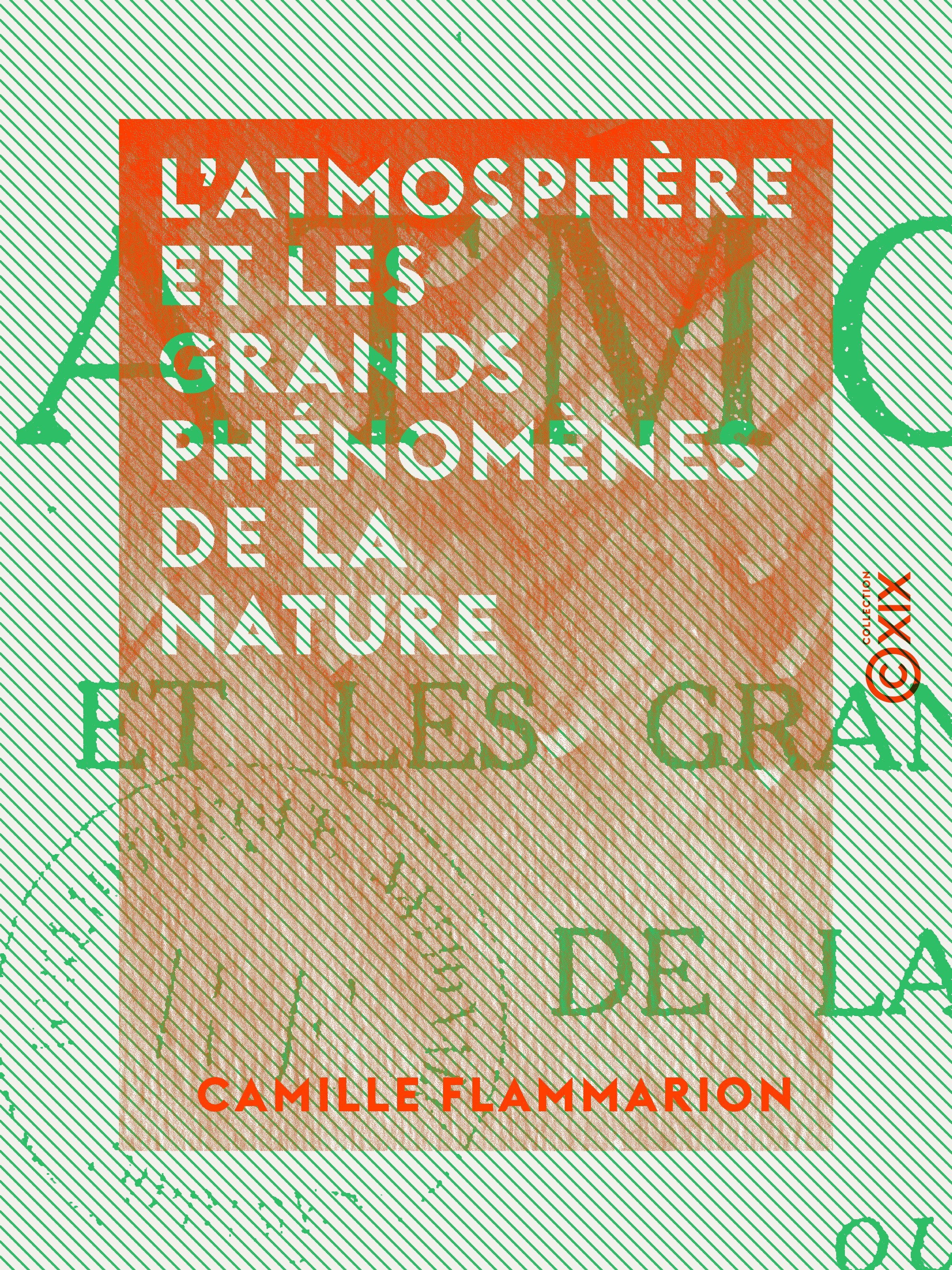 ebook cover of L'Atmosphère et les grands phénomènes de la nature, by Camille Flammarion