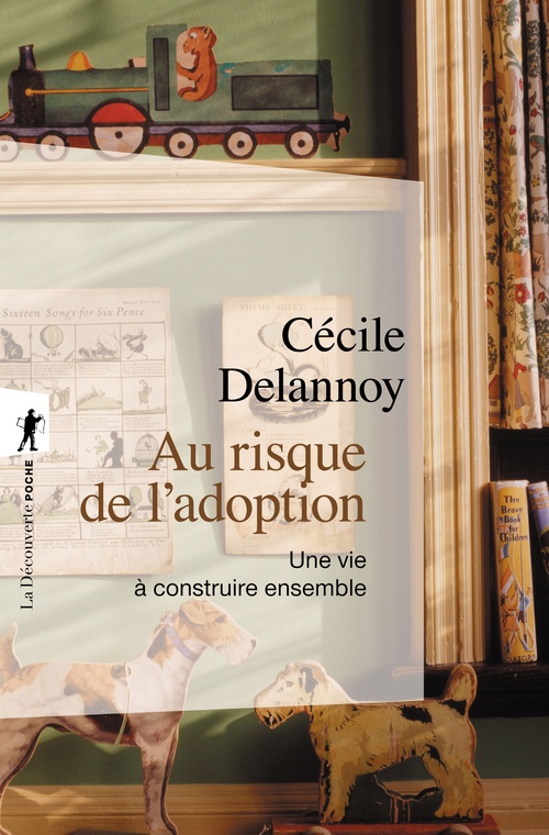 Couverture ebook de Au risque de l'adoption - Une vie à construire ensemble, de Cécile Delannoy