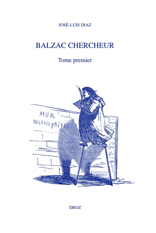 ebook cover of Balzac chercheur, by José-Luis Diaz