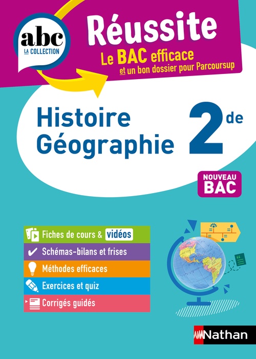 ebook cover of ABC Réussite Histoire Géographie 2de, by Alain Rajot
