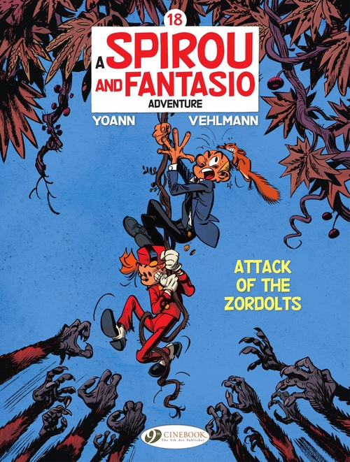 Couverture ebook de Spirou & Fantasio - Volume 18 - Attack of the Zordolts, de Fabien Vehlmann