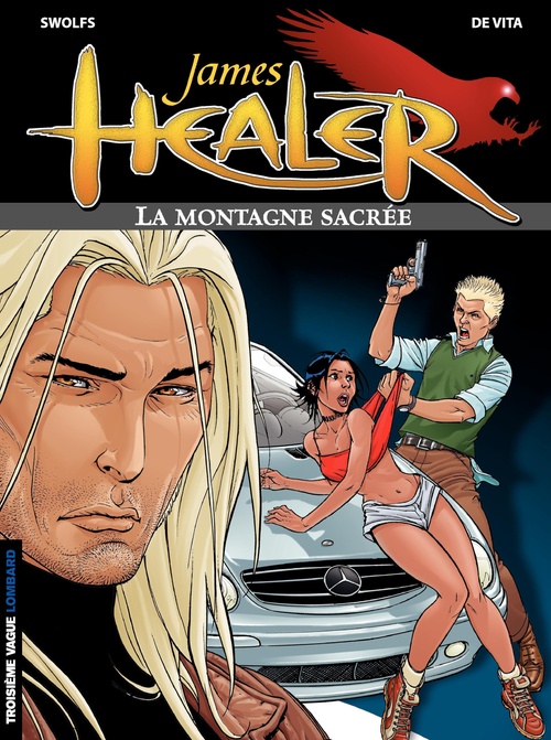 Couverture ebook de James Healer - tome 3 - La Montagne sacrée, de Yves Swolfs