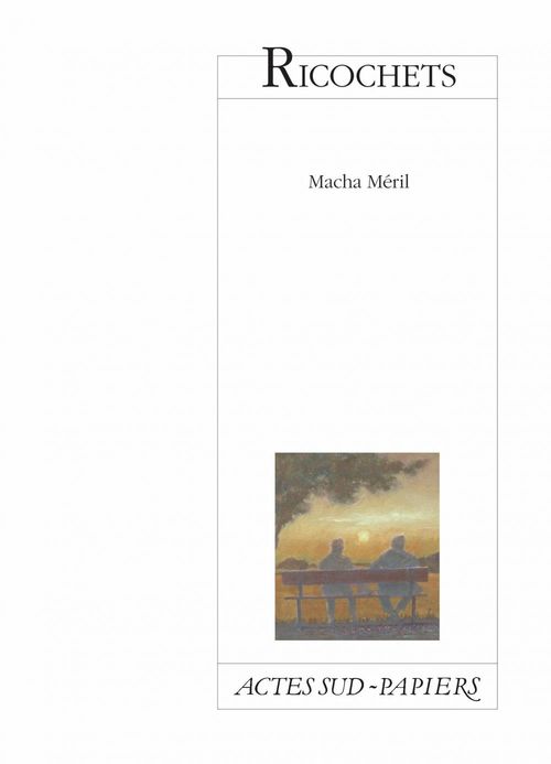 Couverture ebook de Ricochets, de Macha Méril