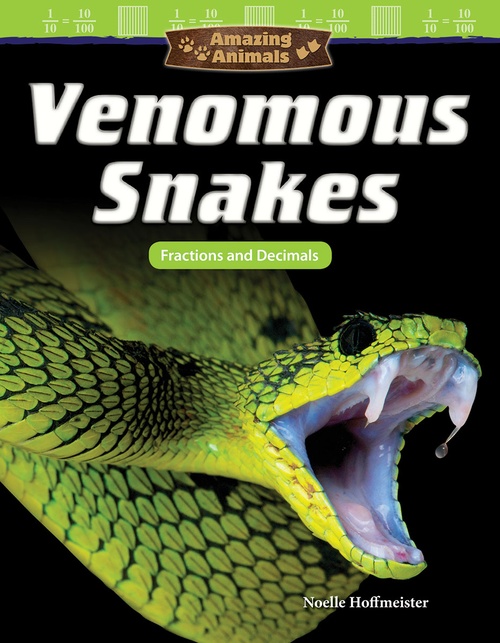 ebook cover of Amazing Animals: Venomous Snakes, by Noelle Hoffmeister