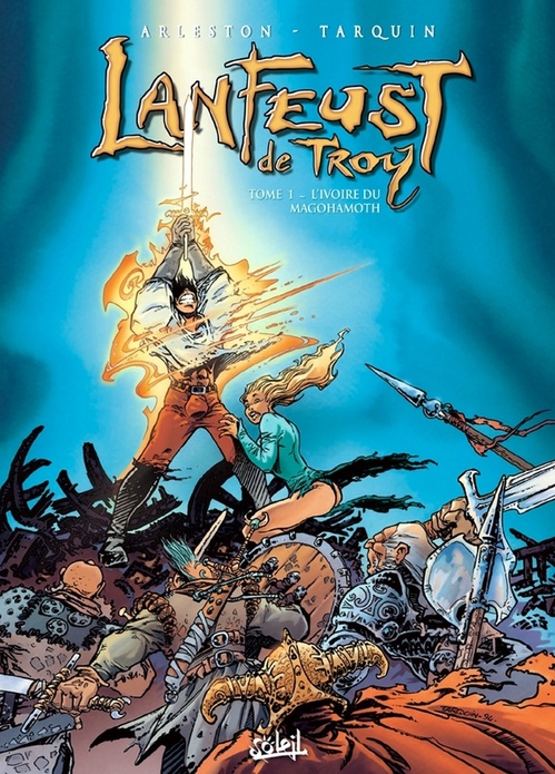ebook cover of Lanfeust de Troy T01 - L'ivoire du Magohamoth, by Christophe Arleston