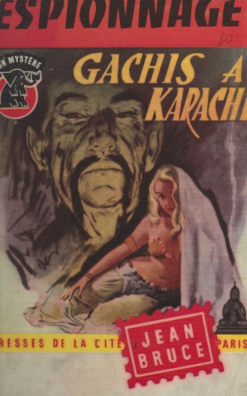 ebook cover of Gâchis à Karachi, by Jean Bruce