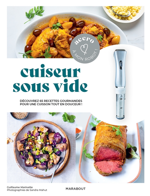 ebook cover of Accro à mon robot  - Cuisson sous vide, by Guillaume Marinette