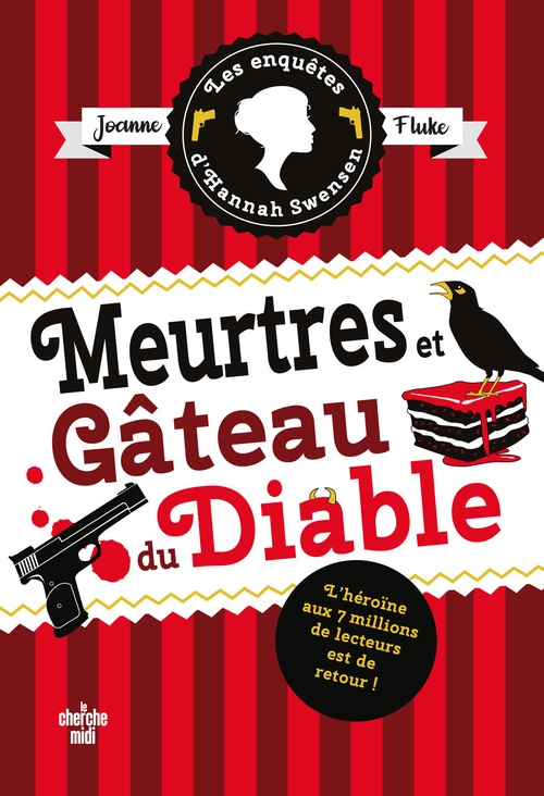 ebook cover of Les Enquêtes d'Hannah Swensen tome 13 - Meurtres et gâteaux du diable, by Joanne Fluke