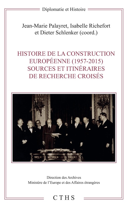 ebook cover of Histoire de la construction européenne (1957-2015), by