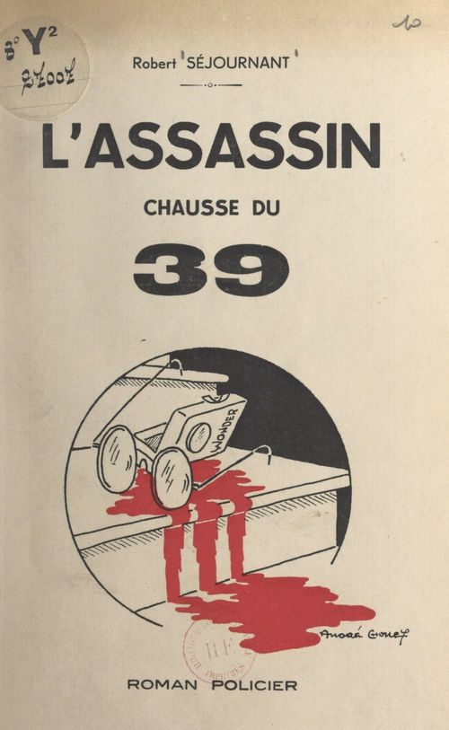 ebook cover of L'assassin chausse du 39, by Robert Sejournant