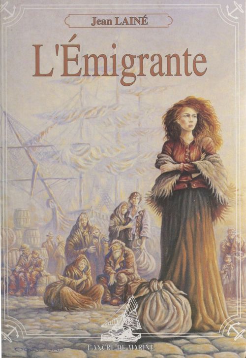 ebook cover of L'émigrante, by