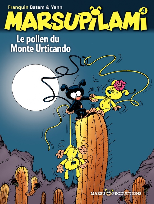ebook cover of Marsupilami - Tome 4 - Le pollen du Monte Urticando, by Batem, André Franquin, Yann