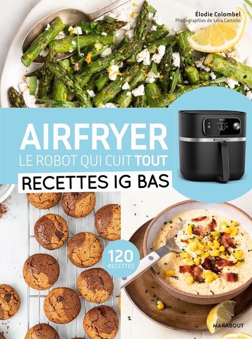 ebook cover of Airfryer - Recettes IG Bas, by Elodie Colombel