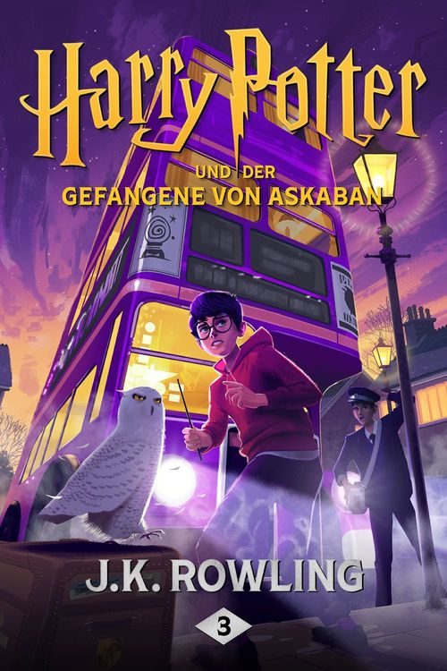 Couverture ebook de Harry Potter und der Gefangene von Askaban, de J. K. Rowling
