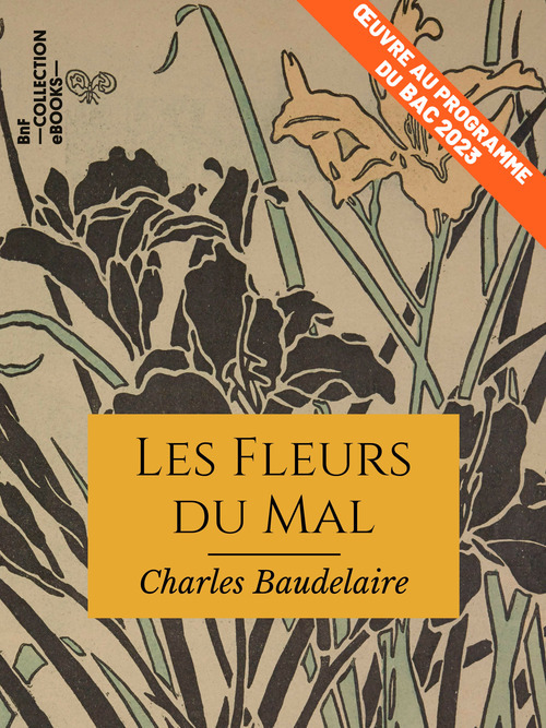 ebook cover of Les Fleurs du Mal, by Charles Baudelaire